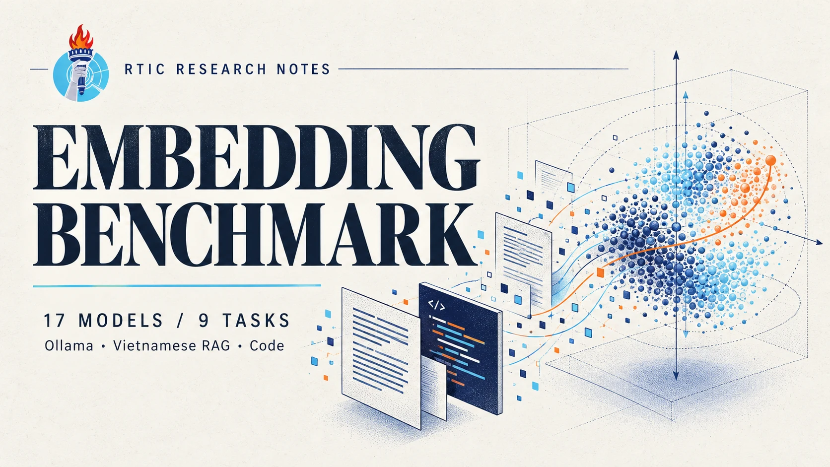 17 Ollama embedding models: RAG, Vietnamese and code | RTIC